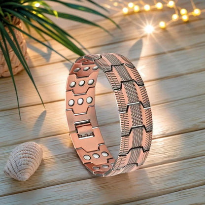 3X Strength Ultra Magnetic Bracelet for Men Pure Copper Bracelet AUS