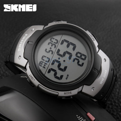 AU Skmei Extra Large Display Digital Watch Sports Stopwatch Electronic Gift 2022