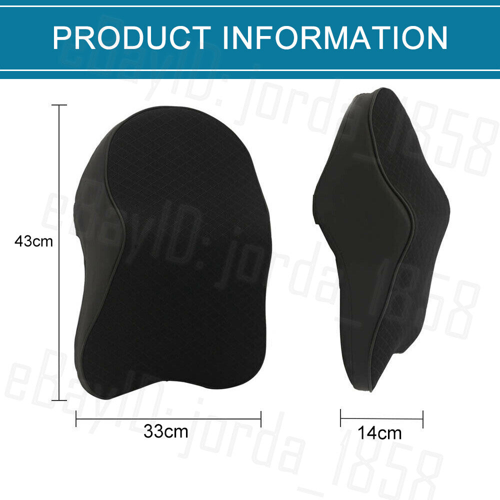 Car Seat Headrest Pad Memory Foam Pillow Head Neck Rest Support Cushion Mat AU