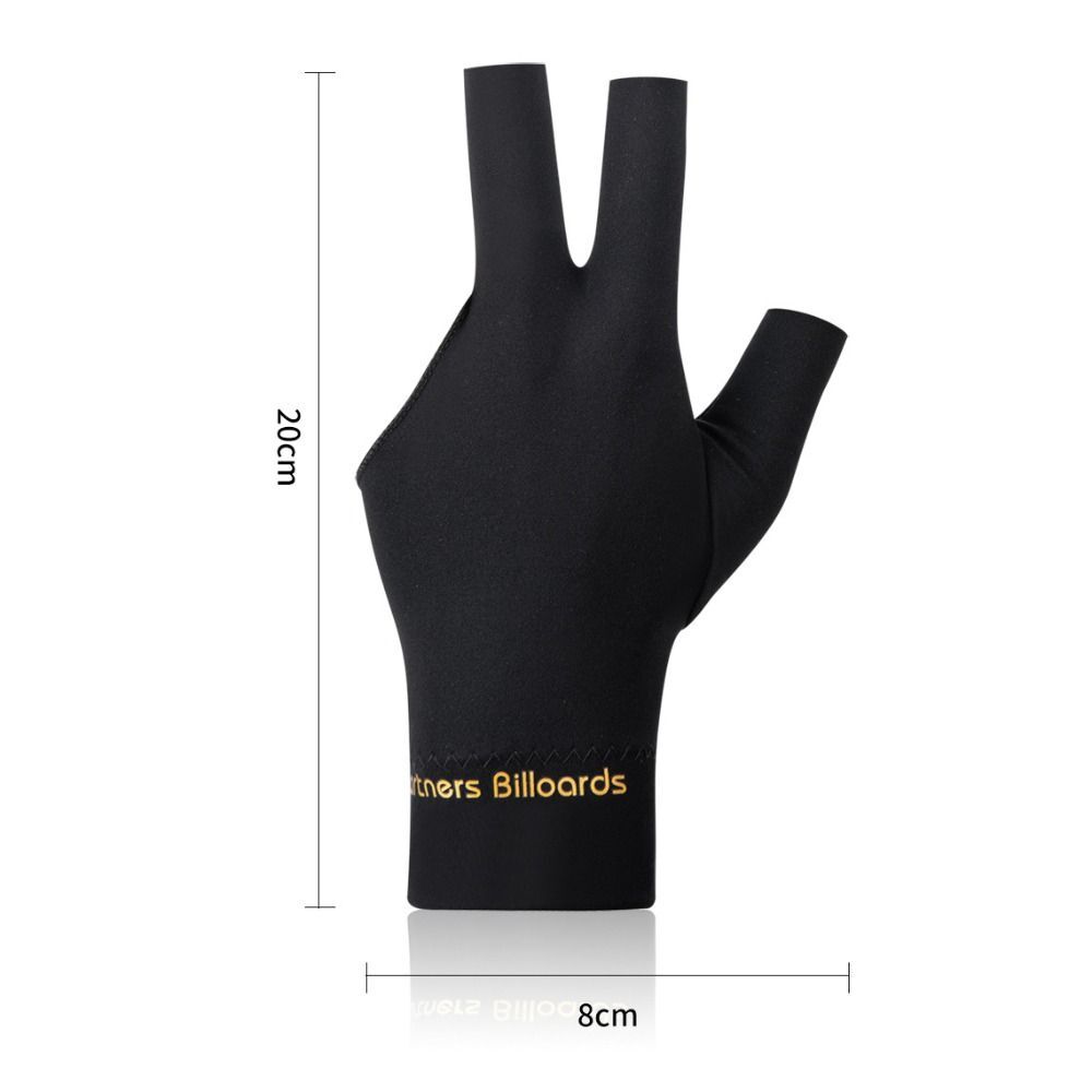 Breathable Snooker Glove Three Fingers Billiard Training Glove Billiard Glove