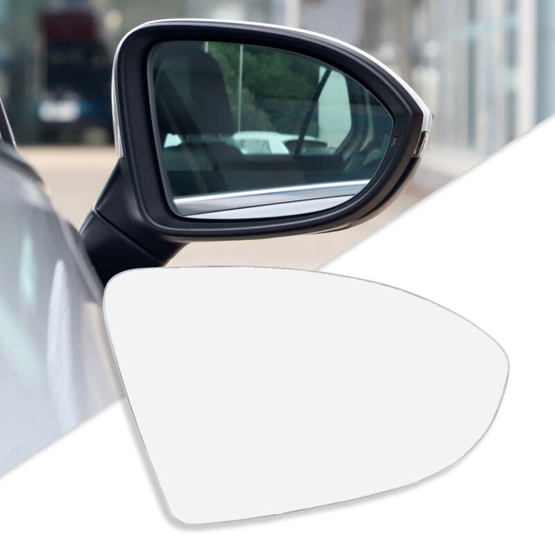 Driver Side Right Mirror Glass for VW GOLF MK7 MK7.5 2013-2018 Heated Back Base