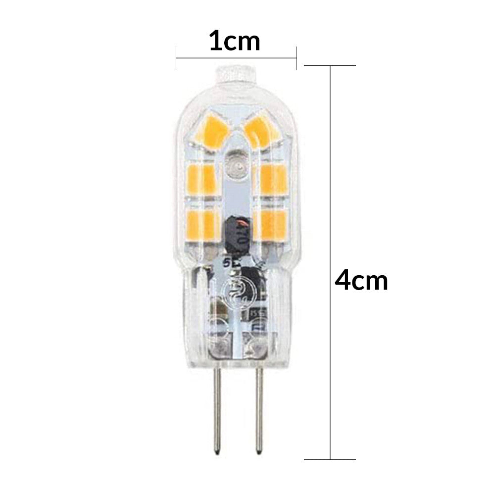 10X G4 12 LED Light Bulb DC 12V Dimmable Cool/Warm White 2835 LED Replacment