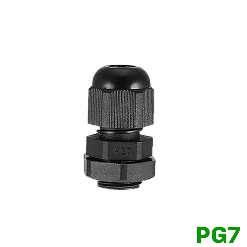 10/50Pcs Waterproof Nylon Cable Gland Kit IP68 Joints Adjustable Locknut Tools