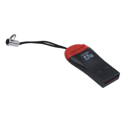 USB 2.0 Micro SD TF Card Reader SDHC Mini Adapter for Laptop Single Piece AU New