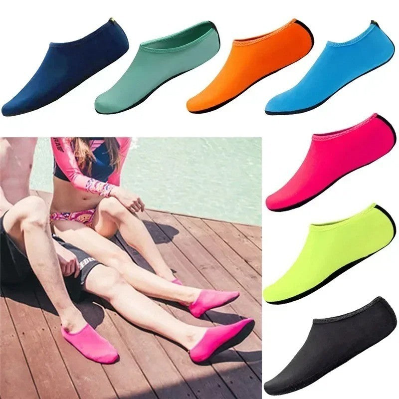 Unisex Water Shoes Slip On Aqua Socks Swim Surf Diving Yoga Exercise Reef Shoes