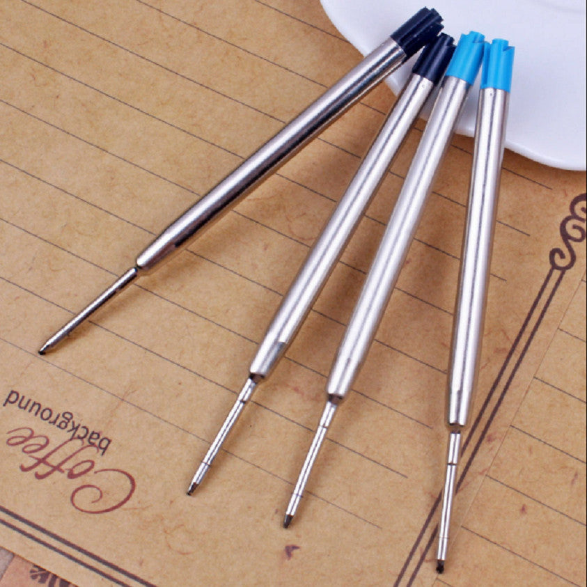 Ballpen Ink Refills 1mm Compatible With Parker Pens Ball Point Refill Black/Blue