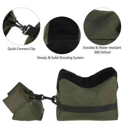 Tactical Rifle Gun Sand Bag Rest Set for Shooting Range Target Hunting Stand AU