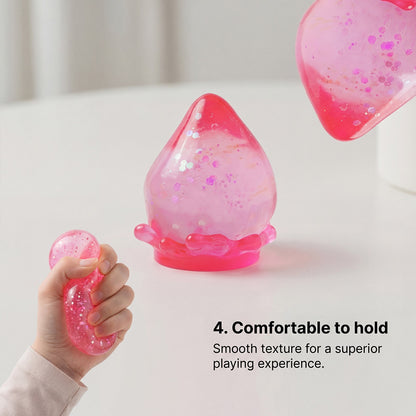 Dream Drop Fidget Solid Squish Toy Sensory Toys Teardrop  Stress Squeeze Ball