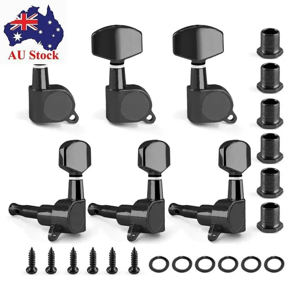 Metal Guitar String Tuning Pegs Locking Tuners  Stringed Instruments