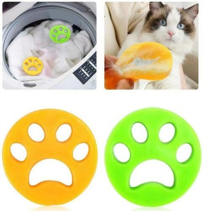 2-10x Pet Hair Remover Dog Cat Fur Lint Catcher Laundry Washing Machine Reusable