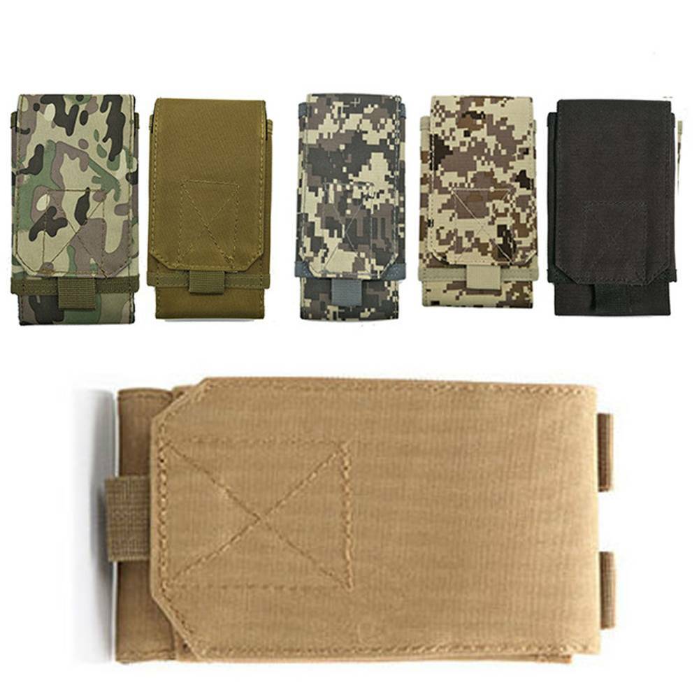 Tactical Molle Cell Phone Pouch Case Waist Belt Pack Utility ID Card Holder Bag'