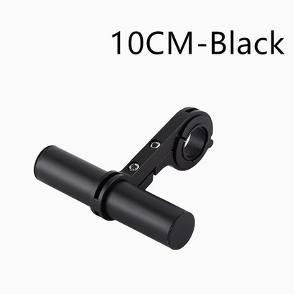 Bike Handlebar Extender Handle Bar Extension Mount Bicycle Flashlight Holder