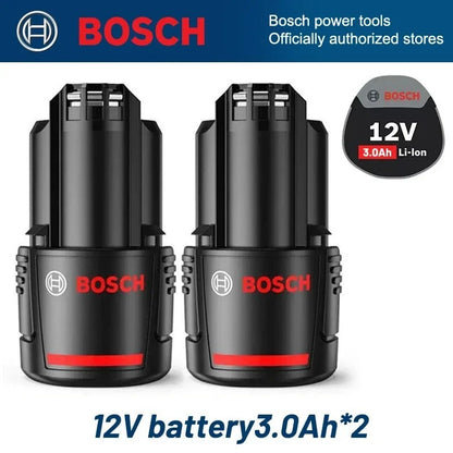 Bosch Original 3.0Ah 12V battery, 3000mAh BAT411 Lithium ion Rechargeable