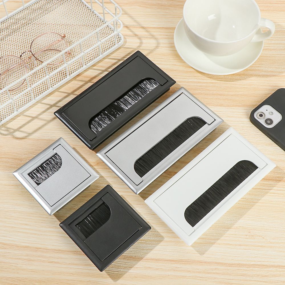 Grommet Hole Cover Wire Cable Holder Desk Cable Box Wire Hole Cover Wire Box