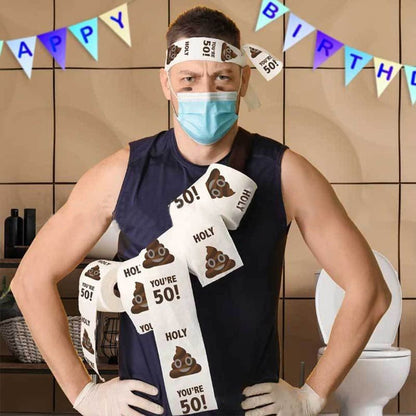 Birthday Gifts Roll Printed Funny Paper Towel Funny Birthday Rolls Toilet Paper