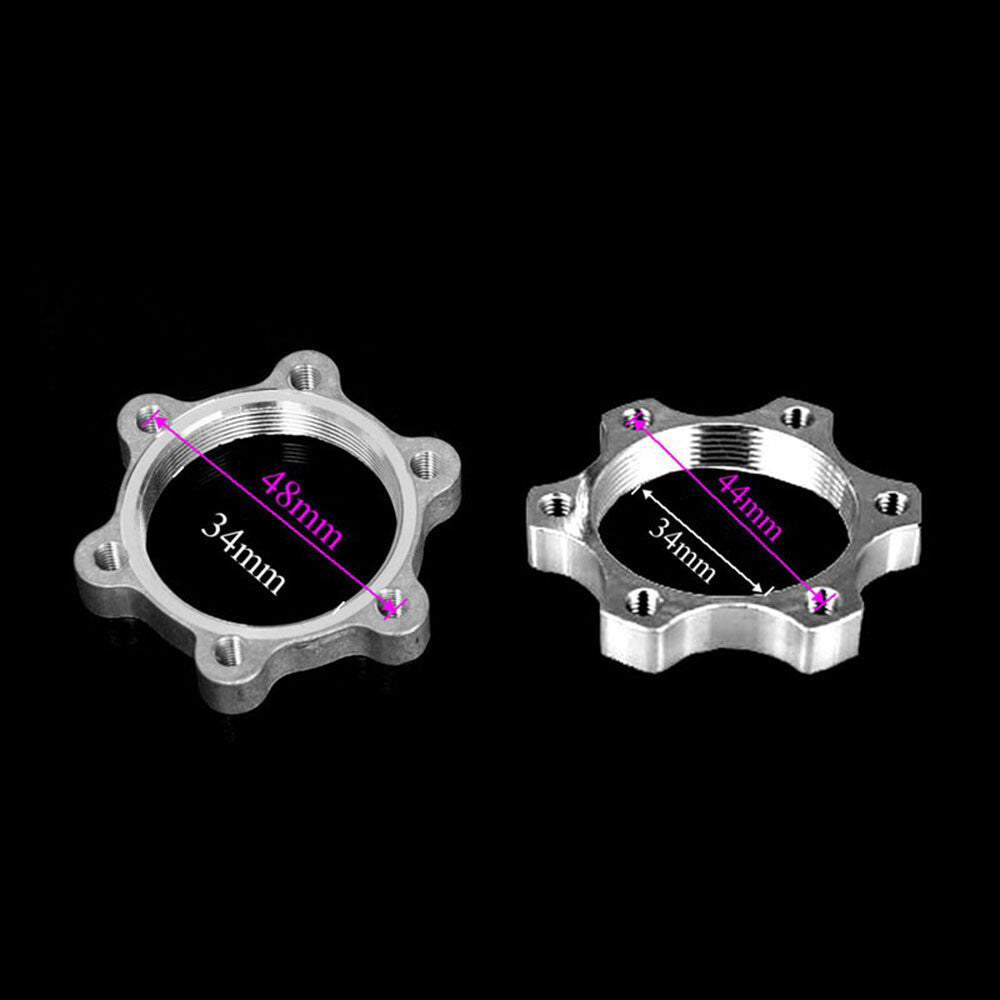 Freewheel Bike Flange Adapter 6 Bolt Threaded Hubs Disk Disc Brake Rotor