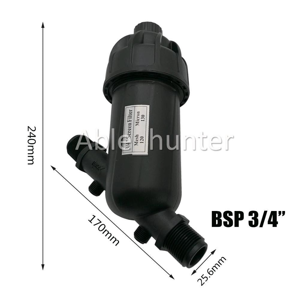 Inline Brass Mesh Strainer In line Water Filter 25.6mm 120 Mesh PreFilter AUS