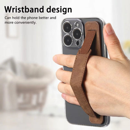 Wristband Phone Finger Grip Strap Mobile Phone Stand for Most Smartphone