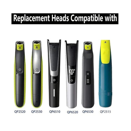 Pro Shaver Replacement Blade OneBlade Razor Shaver Compatible with Philips QP2520 6510 6520