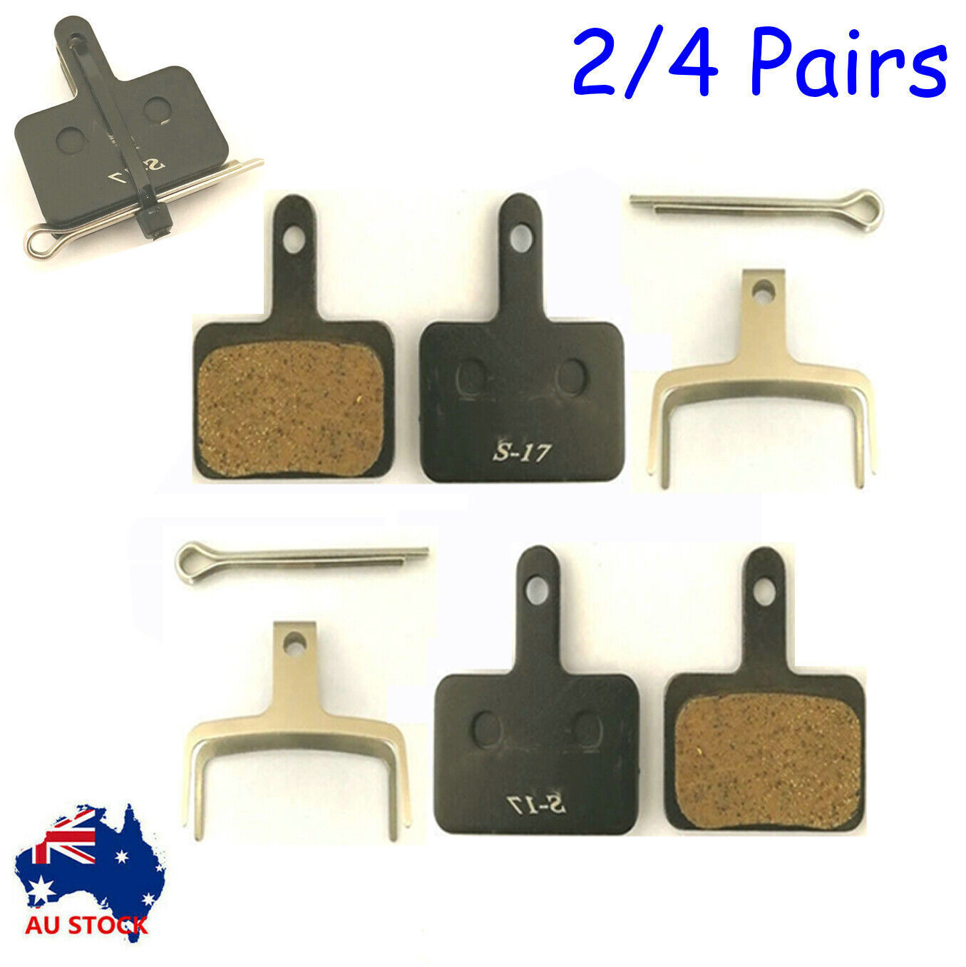 2x Bicycle Disc Brake Pads For TEKTRO HD-M275 M276 E10.11 A10.11 P20.11 B01S M05