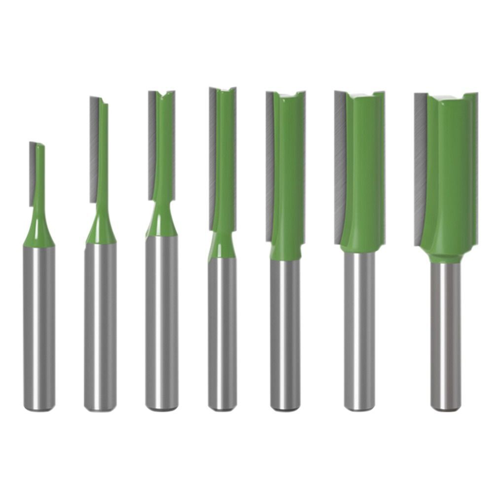 Edge 6mm Shank Single Edge Slotting Cutter Router Bits Drill Bit Milling Cutter