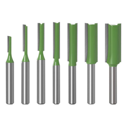 Edge 6mm Shank Single Edge Slotting Cutter Router Bits Drill Bit Milling Cutter