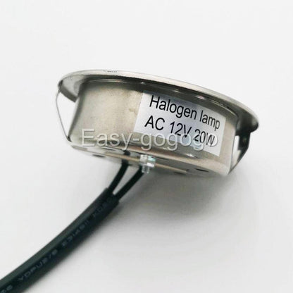 2x Universal Rangehood Halogen Light Bulbs both male & Female Plugs AC12V 20W