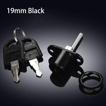 16/19mm Furniture Desk Draw Pedestal Lock Office Home Filing Cabinet Lock AU