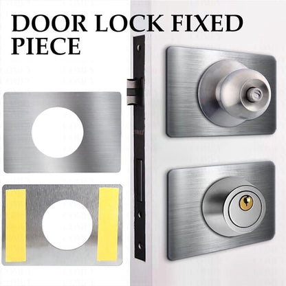 1Pcs/2Pcs Handle Knob Fixing Door Plate Reinforcement Cover Fixing Plate