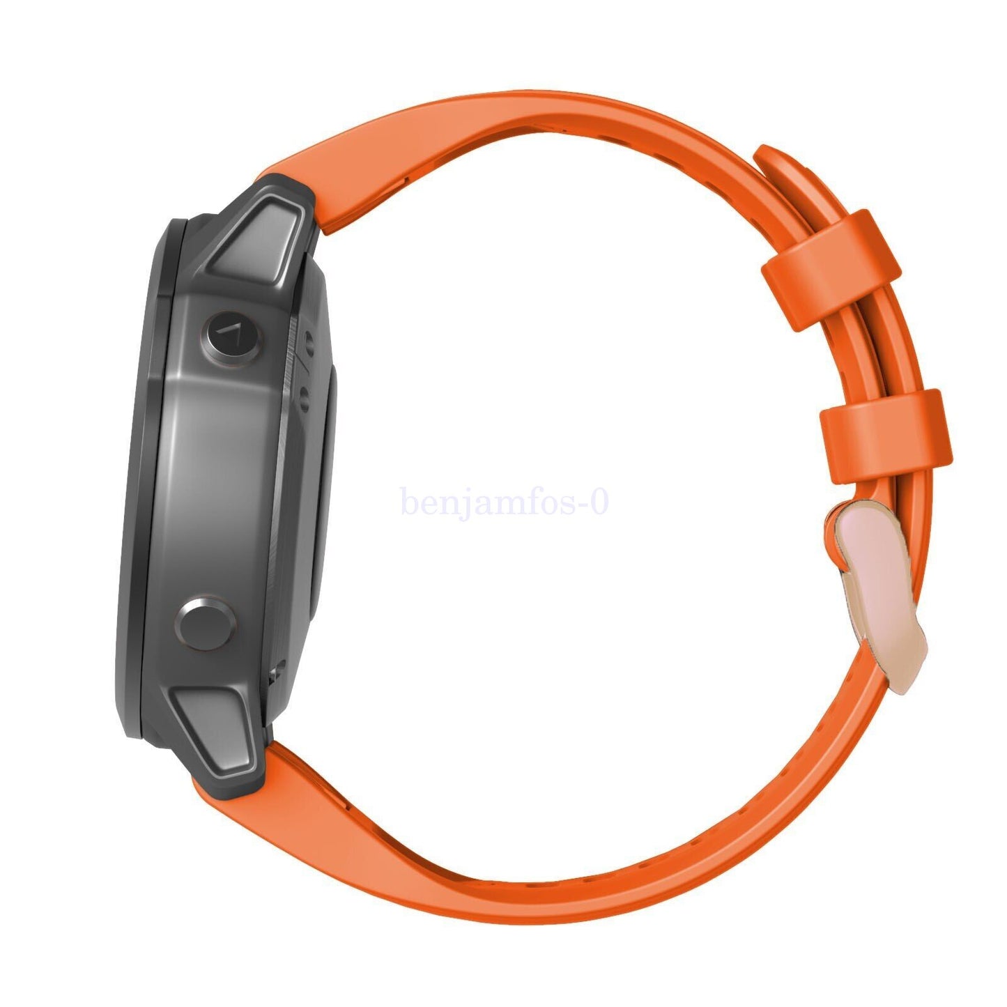 Rose Gold Buckle Easyfit Strap Compatible with Garmin Fenix 7S 6S Pro 5S 2S Watch Band 20mm