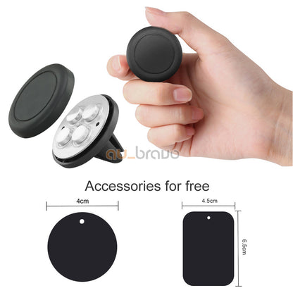 Universal Car Mount Air Vent Magnetic Phone Holder for All iPhone Android Phones