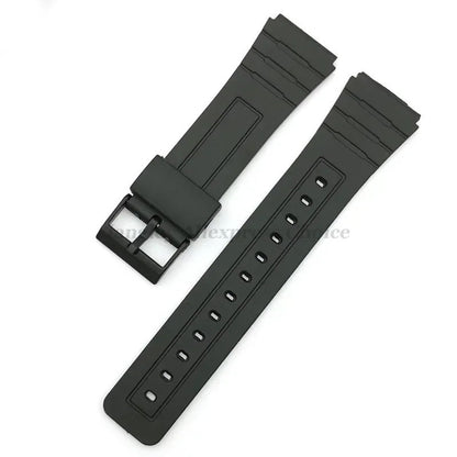 Silicone Watch Strap for CASIO F91W W-800H 18Mm for W800H SGW400 F91W F84 F105/1