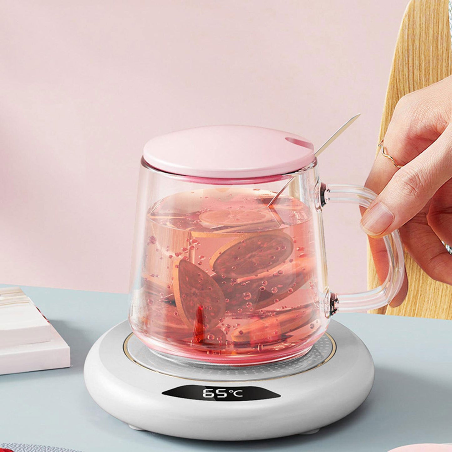 Coffee Mug Warmer Smart USB Tea Milk Cup Heater Pad Heating Plate Home Office AU