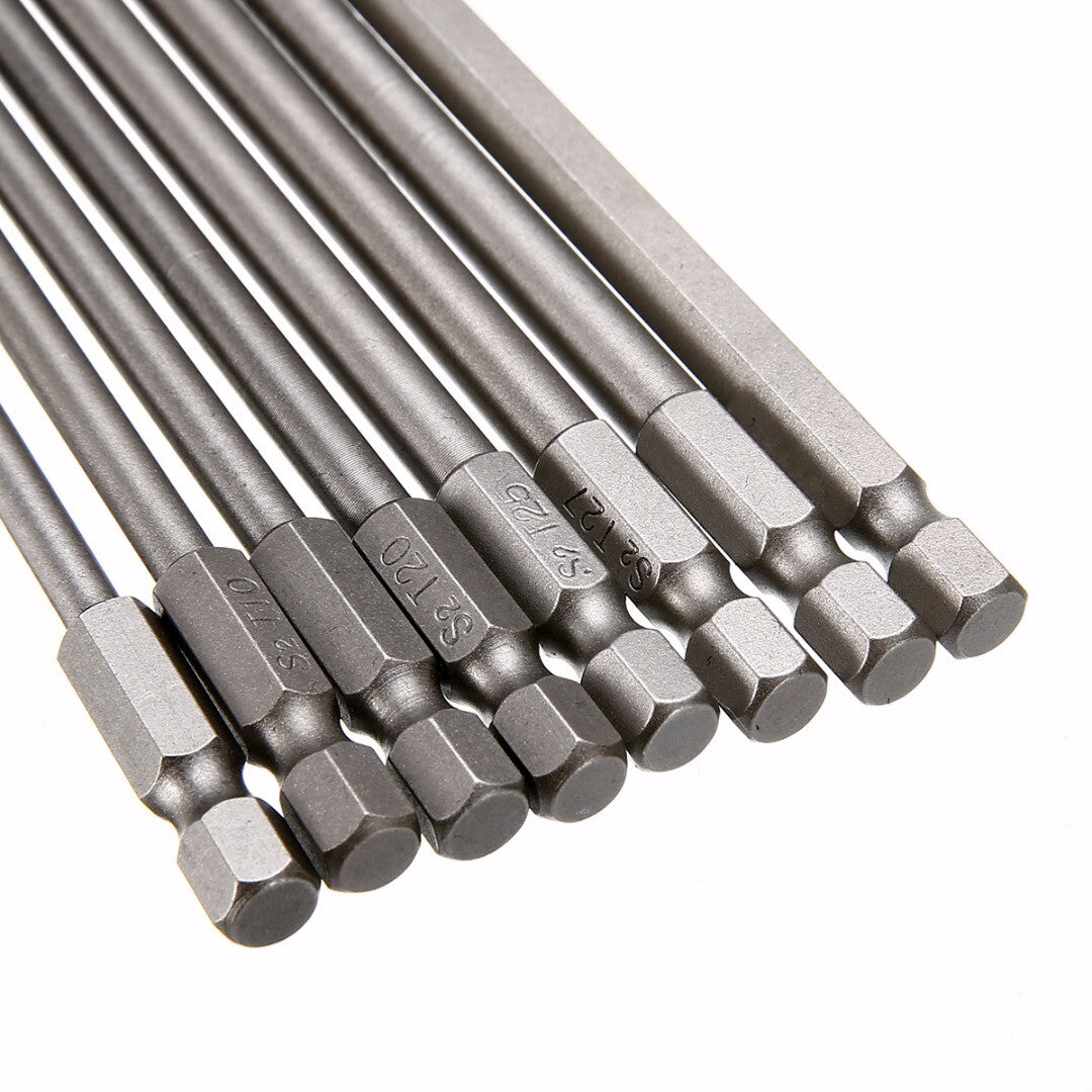 150mm Long S2 Magnetic Torx Screw Driver Security Tamper Proof Individual T8-40H