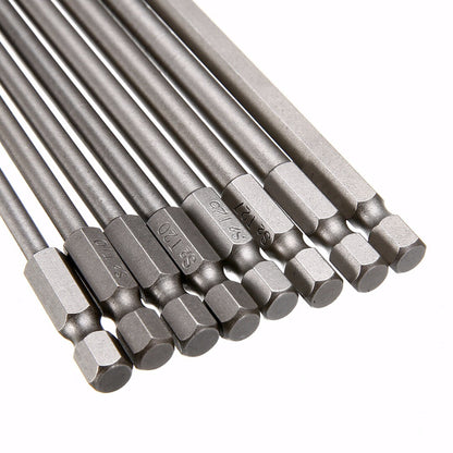 150mm Long S2 Magnetic Torx Screw Driver Security Tamper Proof Individual T8-40H