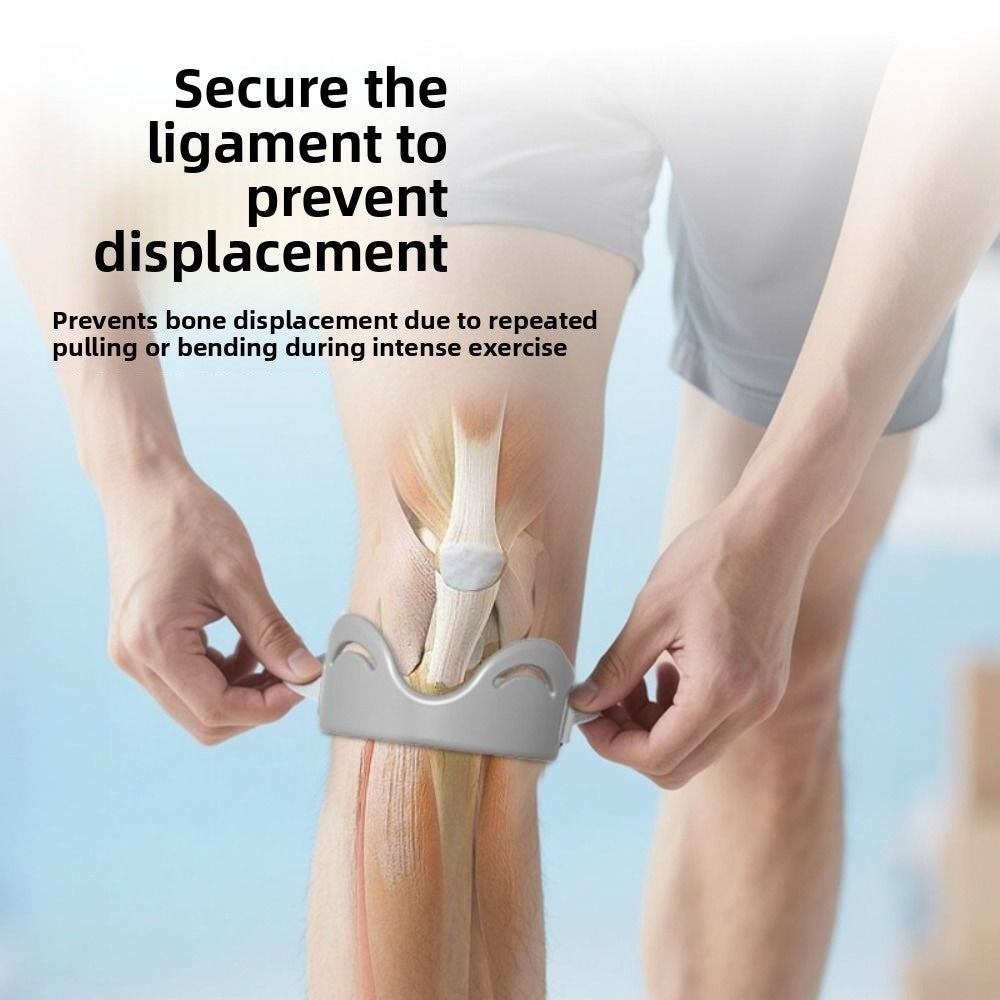 Silicone Patella Tendon Knee Straps Knee Support Knee Sports Support Band  Gym