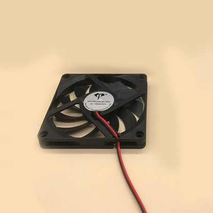 2PC 12V DC 8010 Fan 2 Pin Brushless Cooling for Computer Hydroponics AU Stock