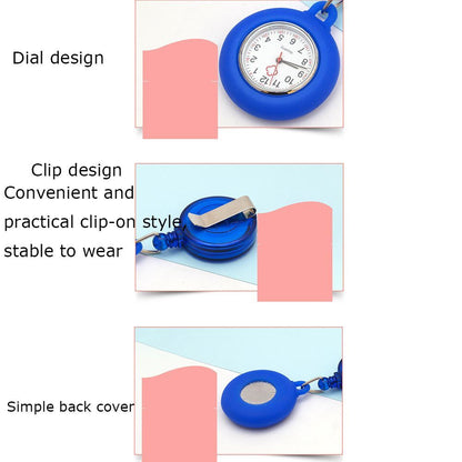Pin Doctor Medical Hanging Retractable Nurse Watch Fob Watch Pocket Watch