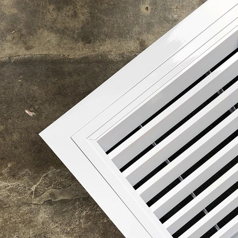 Square Air Vent Grille Aluminum Alloy Gable Wall Shed Vent  Attics