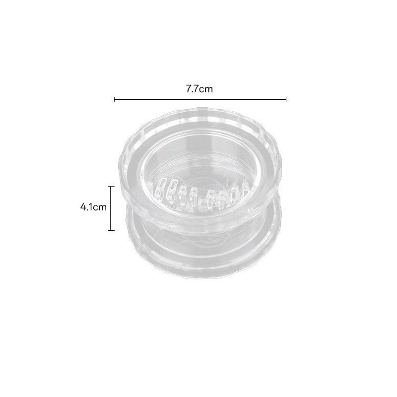 Clear Manual Garlic Twister & Ginger Mincer Tool