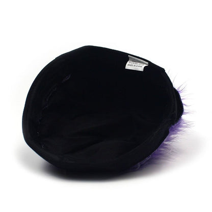 Retro Fake Hair Skullcap Hip Hop Beanie Wig Hat Punk Fun Short Hair Caps Men