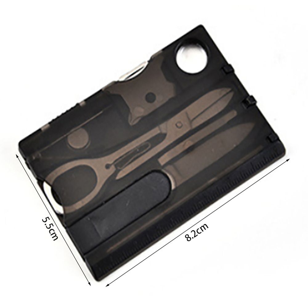 Knife-EDC Tool Gear Multi Tool Card Card Multi Tool 12 In 1 Pocket Credit Card