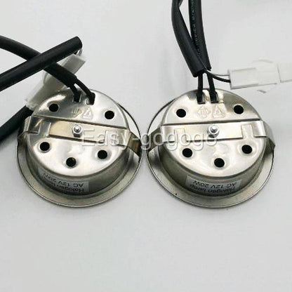 2x Universal Rangehood Halogen Light Bulbs both male & Female Plugs AC12V 20W