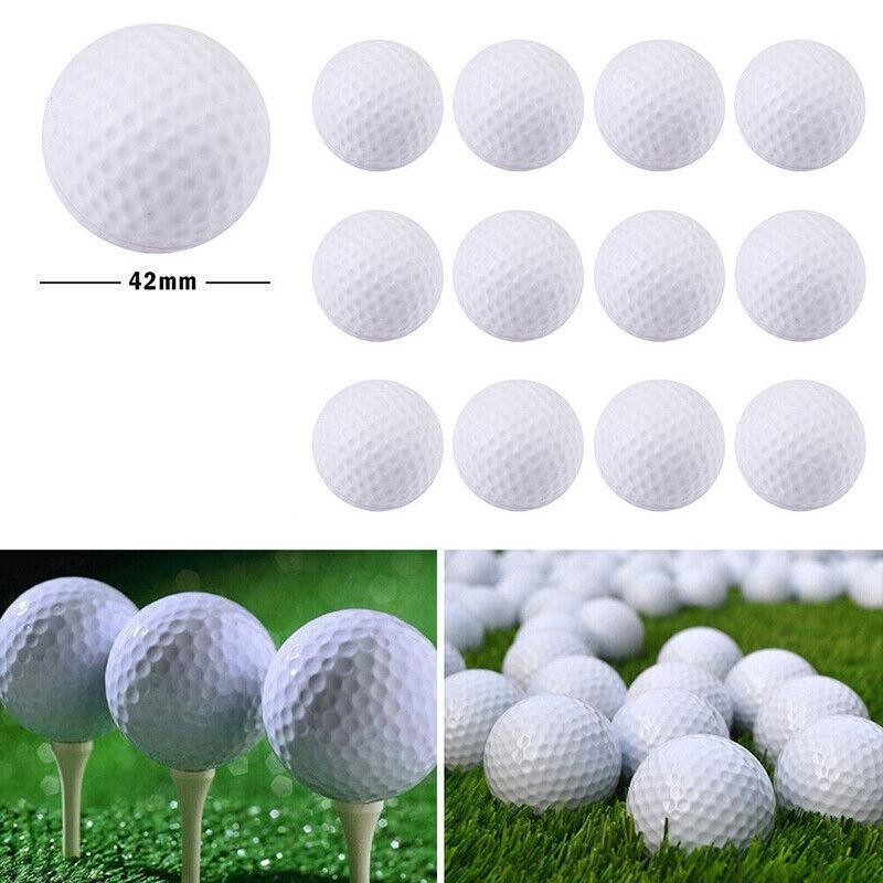 12 OR 24 Pack Golf Practice Foam Balls PU Sponge Ball Indoor Outdoor Training AU – Compatible with Golf