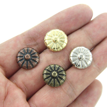 100/300pc Gold Brass Upholstery Nails Furniture Studs/Tacks/Pins Furniture Decor