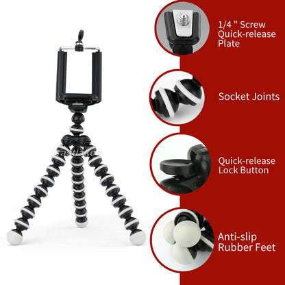 Flexible Octopus Tripod Stand Gorilla Pod For Universal Phone GoPro Camera DSLR