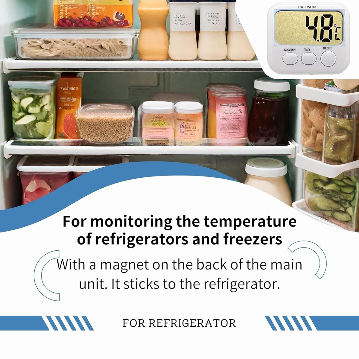 LCD Digital Thermometer for Home/Fridge/Freezer/Aquarium/FISH TANK Temperature
