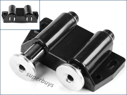 1pc Black Double Magnetic Touch Latch Push To Open Drawer Cabinet Door Catch
