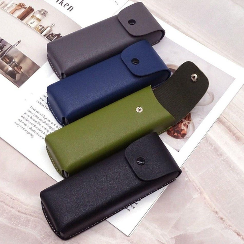 PU Leather Eyeglass Box Portable Soft Shell Eyeglass Case New Eyewear Bag