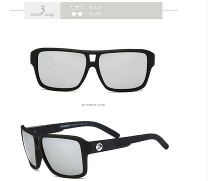 DUBERY Sunglasses Polarized UV400 Driving Sport Outdoor Fishing Mens Eyewear AU